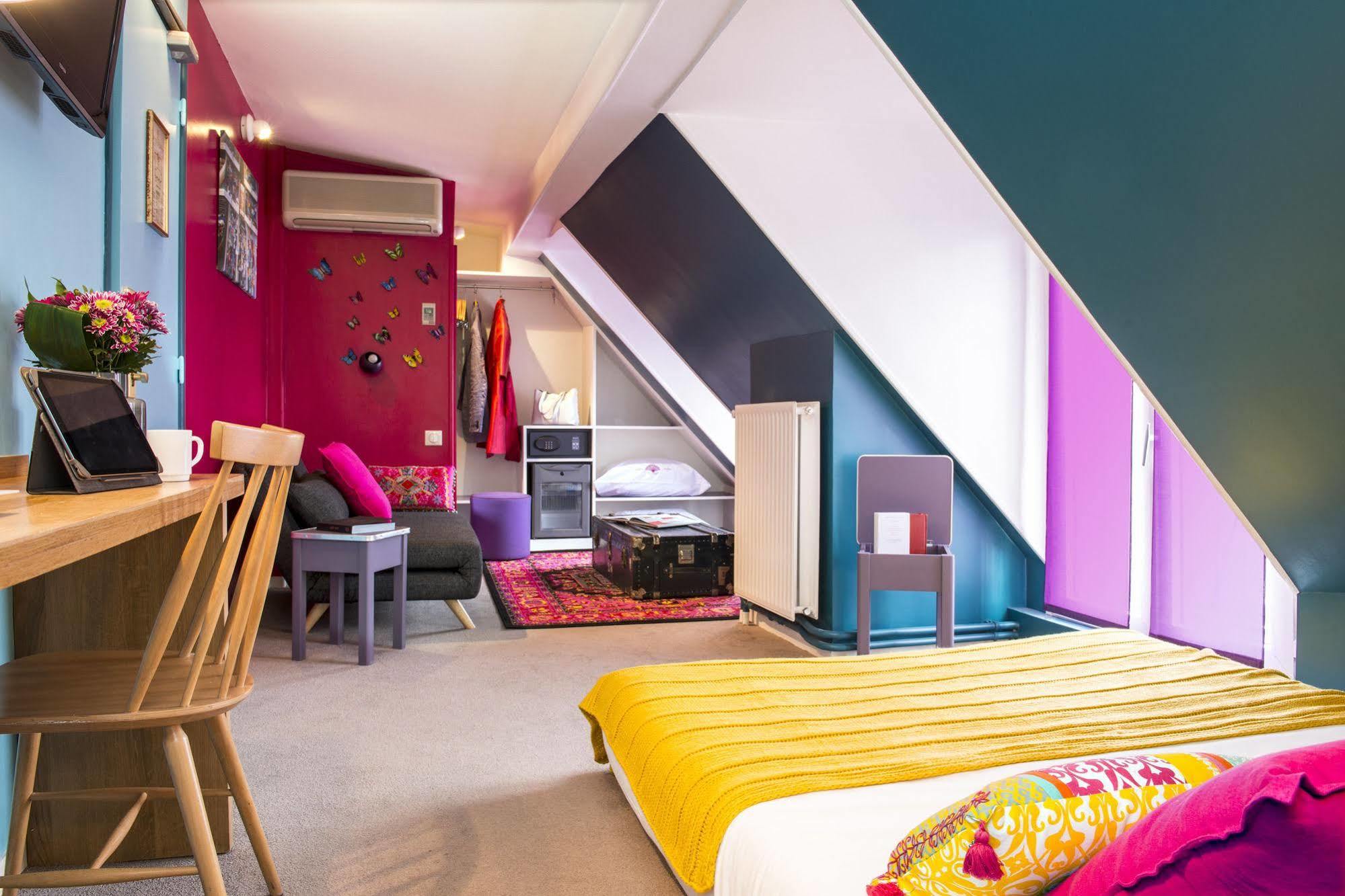 Hotel Villa Boheme Париж Стая снимка